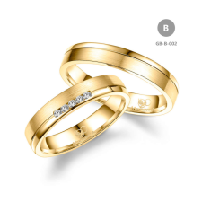 Marrya Gold 14 karátos Arany karikagyűrű pár - GB-002-14K-B gyűrű