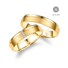 Marrya Gold 14 karátos Arany karikagyűrű pár - GB-006-14K-G gyűrű