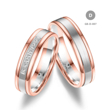 Marrya Gold 14 karátos Arany karikagyűrű pár - GB-007-14K-D gyűrű