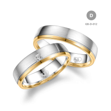 Marrya Gold 14 karátos Arany karikagyűrű pár - GB-012-14K-D gyűrű