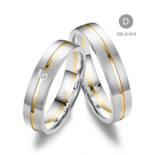 Marrya Gold 14 karátos Arany karikagyűrű pár - GB-014-14K-D gyűrű