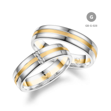 Marrya Gold 14 karátos Arany karikagyűrű pár - GB-028-14K-G gyűrű