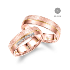 Marrya Gold 14 karátos Arany karikagyűrű pár - GB-032-14K-R gyűrű