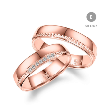 Marrya Gold 14 karátos Arany karikagyűrű pár - GB-037-14K-E gyűrű