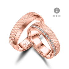 Marrya Gold 14 karátos Arany karikagyűrű pár - GB-040-14K-C gyűrű