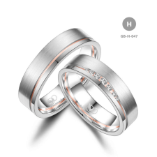 Marrya Gold 14 karátos Arany karikagyűrű pár - GB-047-14K-H gyűrű