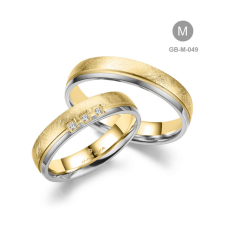 Marrya Gold 14 karátos Arany karikagyűrű pár - GB-049-14K-M gyűrű