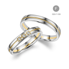 Marrya Gold 14 karátos Arany karikagyűrű pár - GB-109-14K-F gyűrű