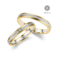 Marrya Gold 14 karátos Arany karikagyűrű pár - GB-111-14K-B gyűrű
