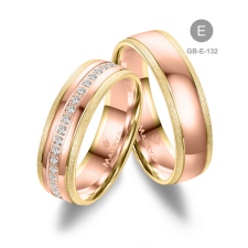 Marrya Gold 14 karátos Arany karikagyűrű pár - GB-132-14K-E gyűrű