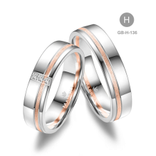 Marrya Gold 14 karátos Arany karikagyűrű pár - GB-136-8K-H gyűrű