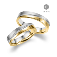 Marrya Gold 14 karátos Arany karikagyűrű pár - GB-147-14K-B gyűrű