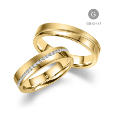 Marrya Gold 14 karátos Arany karikagyűrű pár - GB-147-14K-G gyűrű