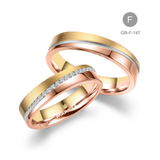 Marrya Gold 14 karátos Arany karikagyűrű pár - GB-147-8K-F gyűrű