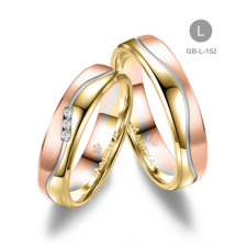 Marrya Gold 14 karátos Arany karikagyűrű pár - GB-152-14K-L gyűrű