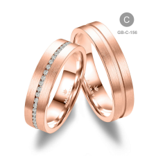 Marrya Gold 14 karátos Arany karikagyűrű pár - GB-156-14K-C gyűrű