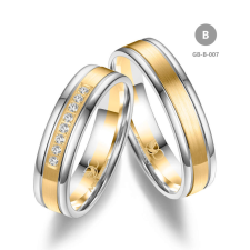Marrya Gold 8 karátos Arany karikagyűrű pár - GB-007-8K-B gyűrű