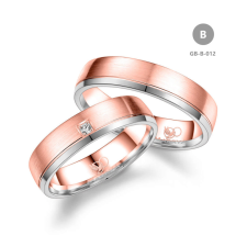 Marrya Gold 8 karátos Arany karikagyűrű pár - GB-012-8K-B gyűrű