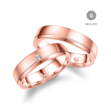 Marrya Gold 8 karátos Arany karikagyűrű pár - GB-012-8K-G gyűrű