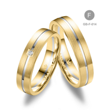 Marrya Gold 8 karátos Arany karikagyűrű pár - GB-014-18K-F gyűrű