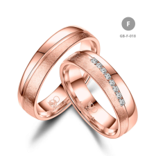 Marrya Gold 8 karátos Arany karikagyűrű pár - GB-018-18K-F gyűrű