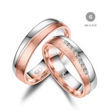 Marrya Gold 8 karátos Arany karikagyűrű pár - GB-018-18K-G gyűrű