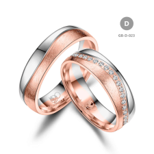 Marrya Gold 8 karátos Arany karikagyűrű pár - GB-023-18K-D gyűrű