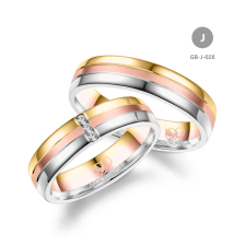 Marrya Gold 8 karátos Arany karikagyűrű pár - GB-028-18K-J gyűrű