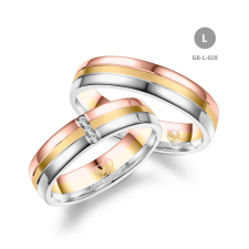 Marrya Gold 8 karátos Arany karikagyűrű pár - GB-028-8K-L gyűrű