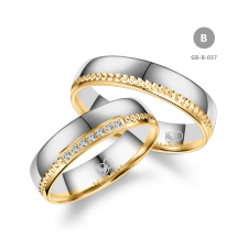 Marrya Gold 8 karátos Arany karikagyűrű pár - GB-037-8K-B gyűrű