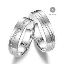 Marrya Gold 8 karátos Arany karikagyűrű pár - GB-038-18K-A gyűrű