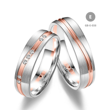 Marrya Gold 8 karátos Arany karikagyűrű pár - GB-038-8K-E gyűrű