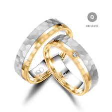 Marrya Gold 8 karátos Arany karikagyűrű pár - GB-042-18K-Q gyűrű