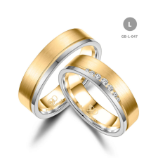 Marrya Gold 8 karátos Arany karikagyűrű pár - GB-047-18K-L gyűrű