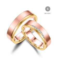 Marrya Gold 8 karátos Arany karikagyűrű pár - GB-047-18K-S gyűrű