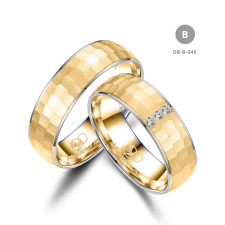 Marrya Gold 8 karátos Arany karikagyűrű pár - GB-048-8K-B gyűrű