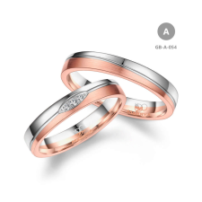 Marrya Gold 8 karátos Arany karikagyűrű pár - GB-054-18K-A gyűrű