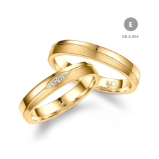 Marrya Gold 8 karátos Arany karikagyűrű pár - GB-054-18K-E gyűrű