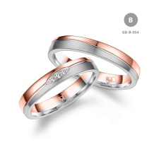 Marrya Gold 8 karátos Arany karikagyűrű pár - GB-054-8K-B gyűrű