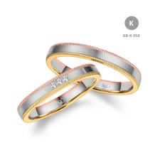 Marrya Gold 8 karátos Arany karikagyűrű pár - GB-058-8K-K gyűrű