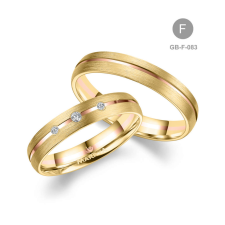 Marrya Gold 8 karátos Arany karikagyűrű pár - GB-083-18K-F gyűrű