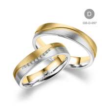 Marrya Gold 8 karátos Arany karikagyűrű pár - GB-097-18K-D gyűrű