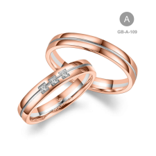 Marrya Gold 8 karátos Arany karikagyűrű pár - GB-109-18K-A gyűrű