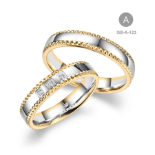 Marrya Gold 8 karátos Arany karikagyűrű pár - GB-123-18K-A gyűrű