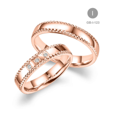 Marrya Gold 8 karátos Arany karikagyűrű pár - GB-123-18K-I gyűrű