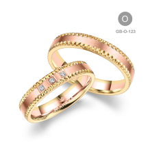 Marrya Gold 8 karátos Arany karikagyűrű pár - GB-123-8K-O gyűrű