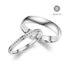 Marrya Gold 8 karátos Arany karikagyűrű pár - GB-151-8K-B gyűrű