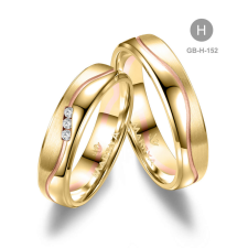 Marrya Gold 8 karátos Arany karikagyűrű pár - GB-152-18K-H gyűrű