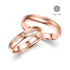 Marrya Gold 8 karátos Arany karikagyűrű pár - GB-154-8K-I gyűrű