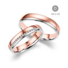 Marrya Gold 8 karátos Arany karikagyűrű pár - GB-155-18K-D gyűrű